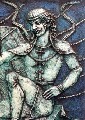 Malihe Kianian - The Zahhak & Hiz Snakes - High Relief